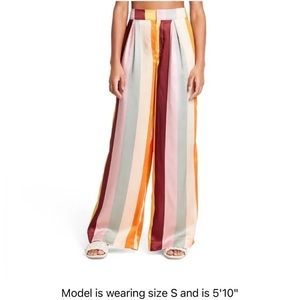 Fe Noel x Target striped pants